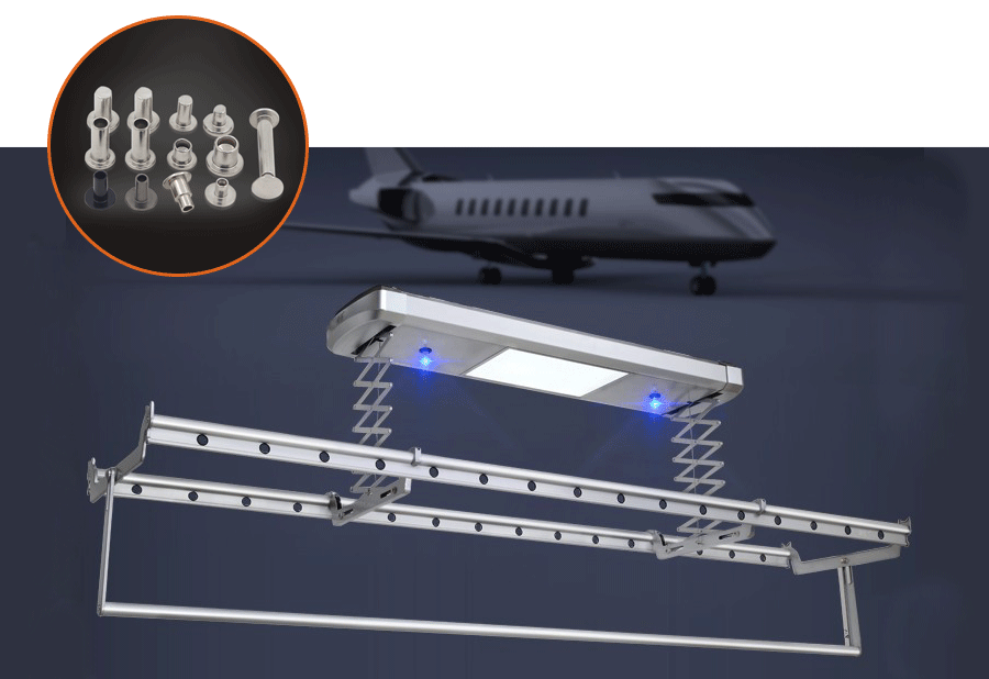 拉斯维加斯3499进入网站不锈钢铆钉应用于晾衣架