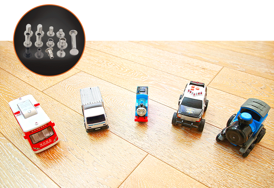 拉斯维加斯3499进入网站不锈钢铆钉应用于玩具领域