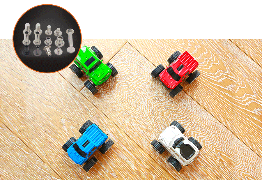 拉斯维加斯3499进入网站不锈钢铆钉应用于玩具领域