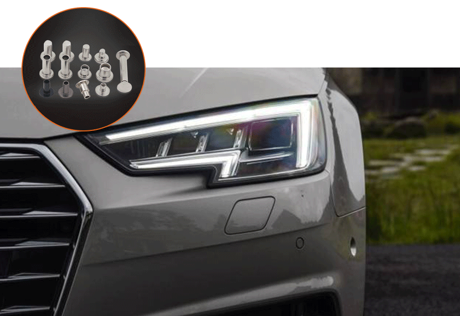 拉斯维加斯3499进入网站不锈钢铆钉应用于汽车灯